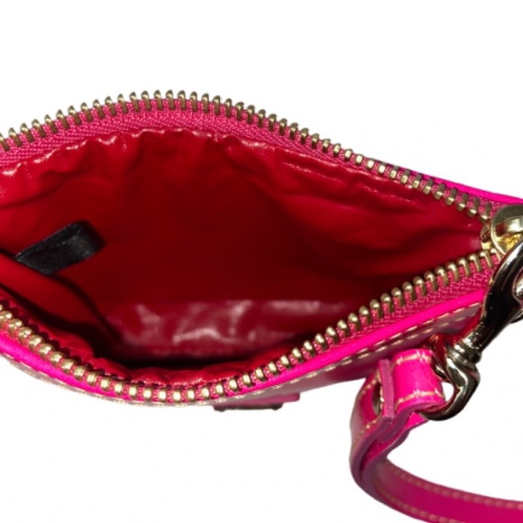 Dooney & Bourke Pink Wristlet Clutch - Picture 3 of 3